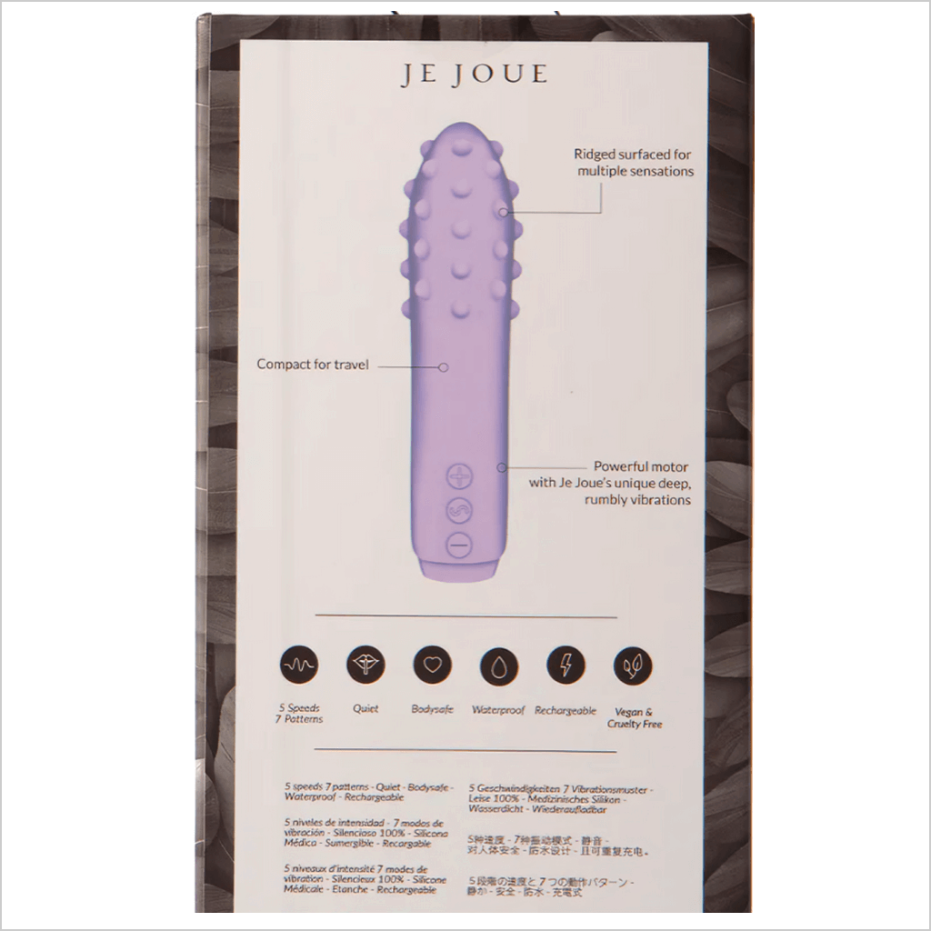 Je Joue Duet Bullet Vibrator - Lilac