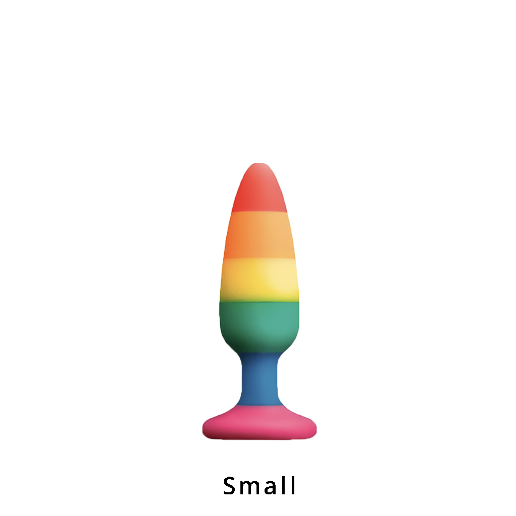 Wooomy Hiperloo Silicone Rainbow Plug