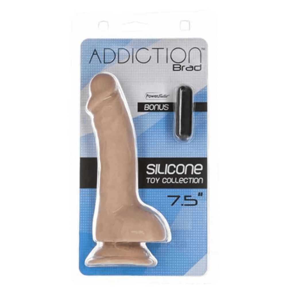 Swan addiction 7.5 inch dildo with bullet